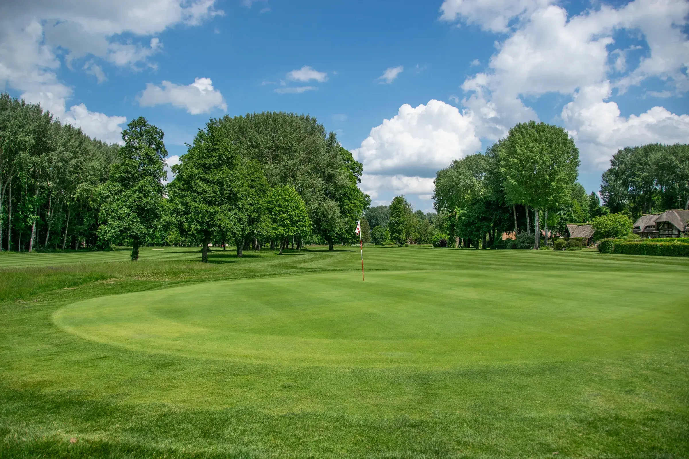 Championship course fairway at Golf PGA France du Vaudreuil