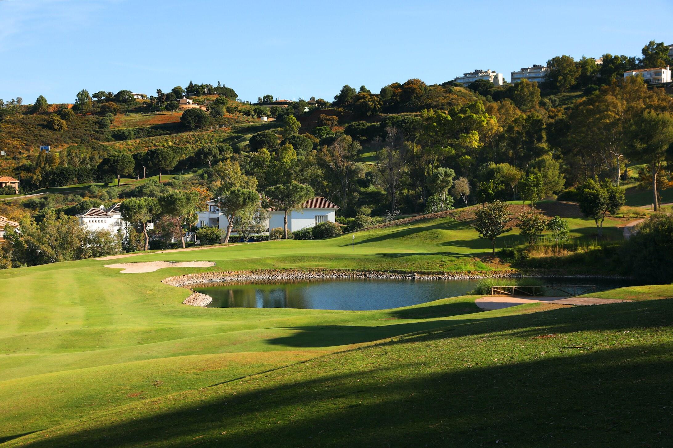 Twelfth hole on the Asia Course at La Cala Resort