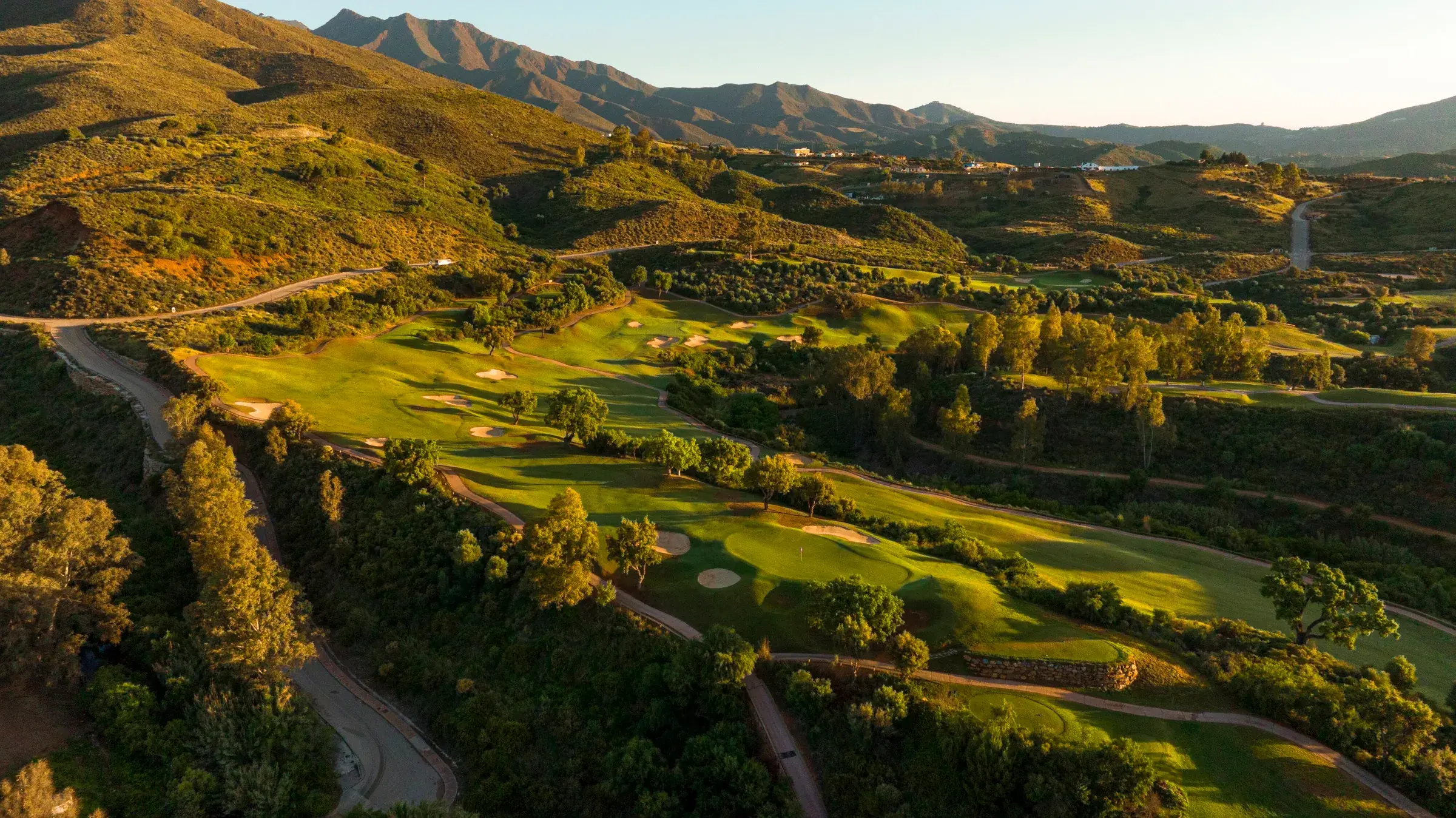 Aerial view of the Europa Course at La Cala Resort