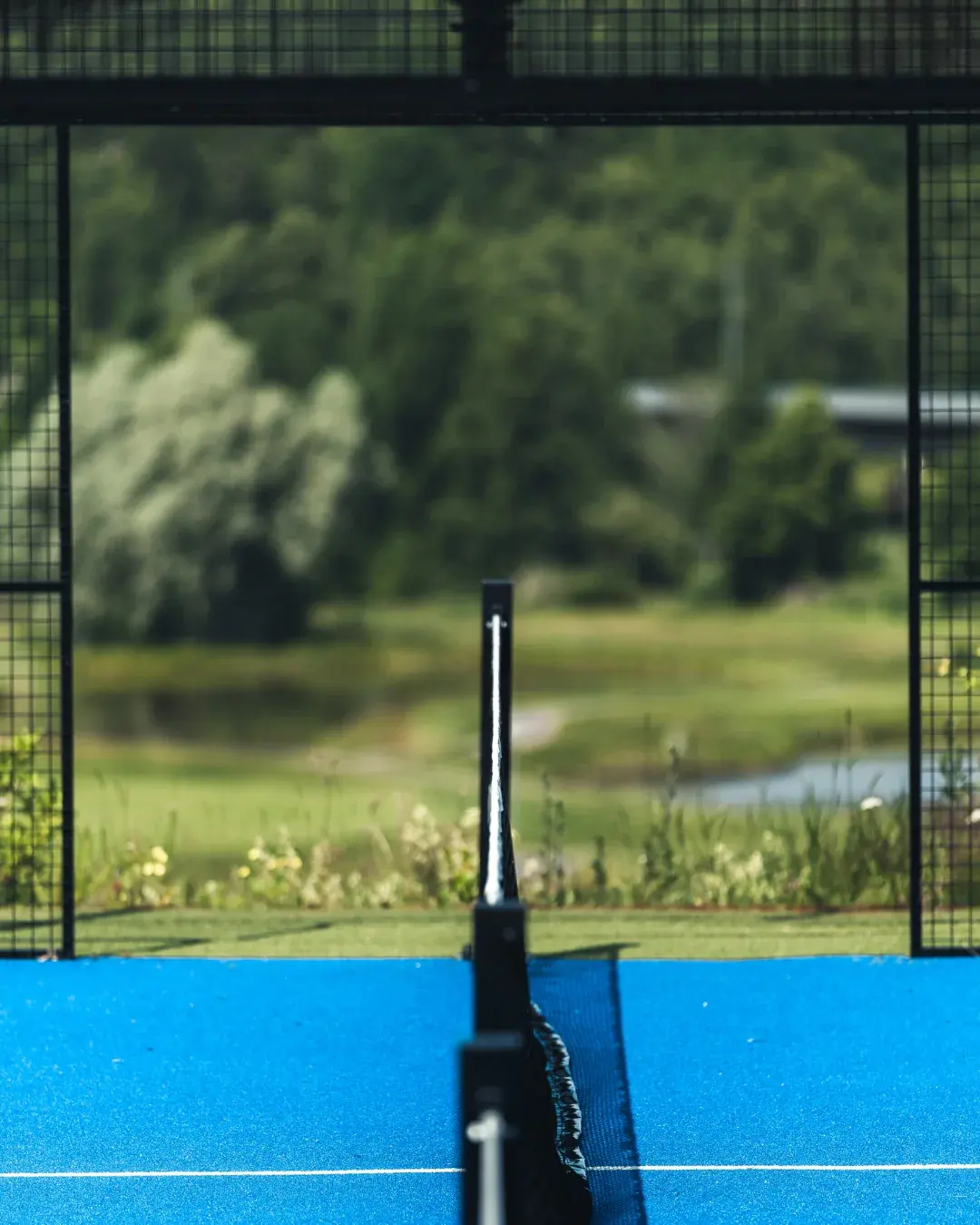 Padel court at Nordcenter Golf & Country Club