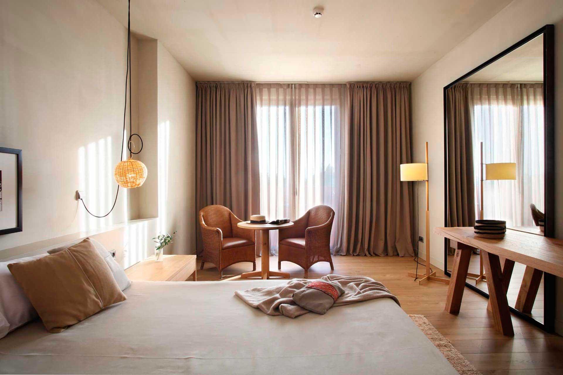 Guest room at Hotel Peralada