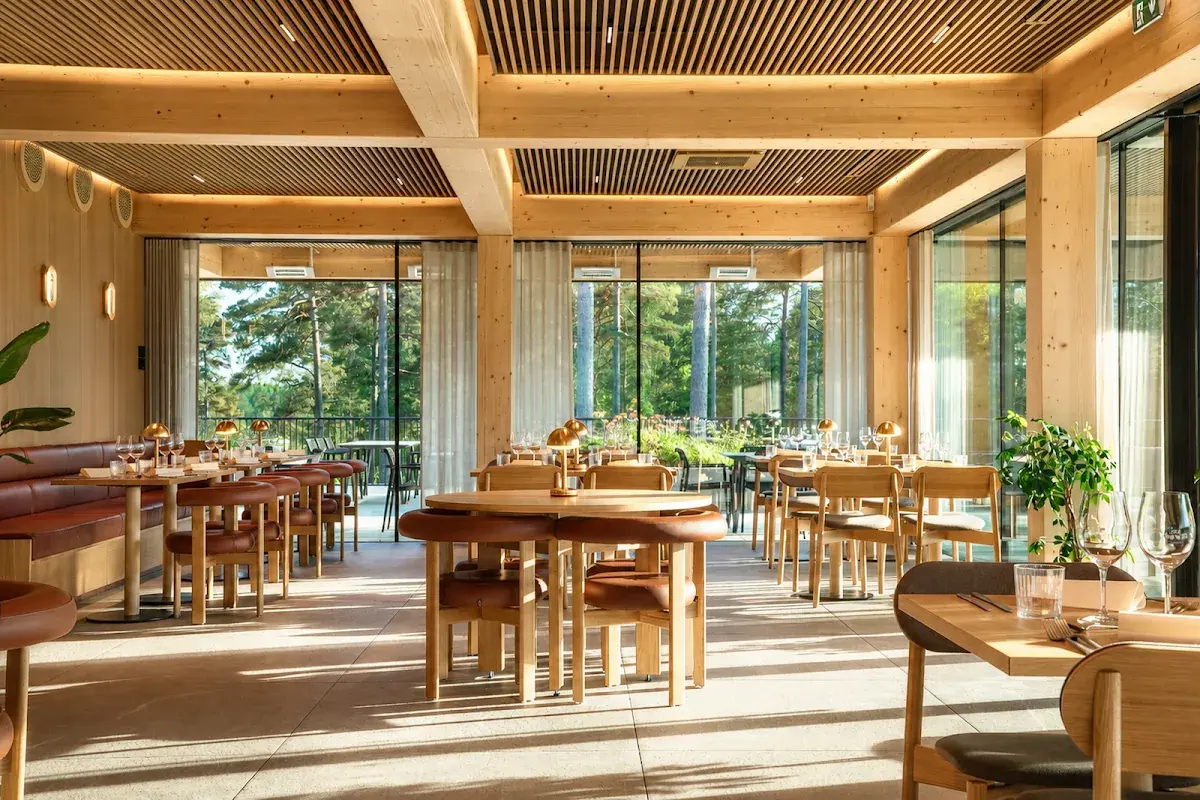 Clubhouse restaurant at Rock Golf