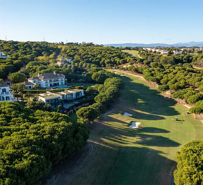 Aerial view of The Alto Club at SO/ Sotogrande